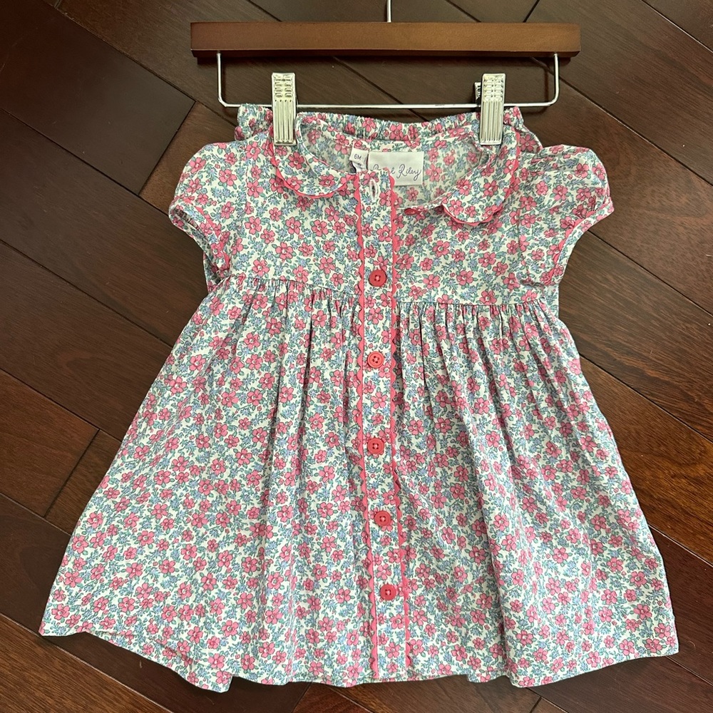 Rachel Riley infant dress with bloomer shorts